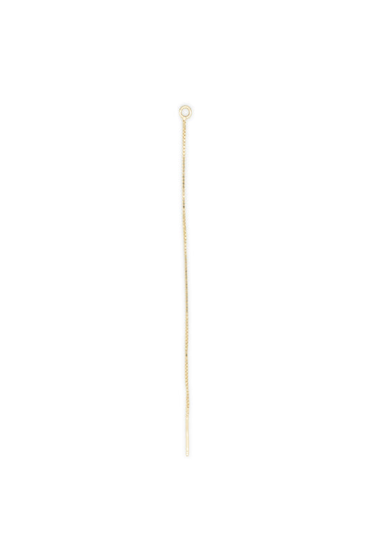 Orecchino FILO arg 925°°° placcato oro giallo 24k