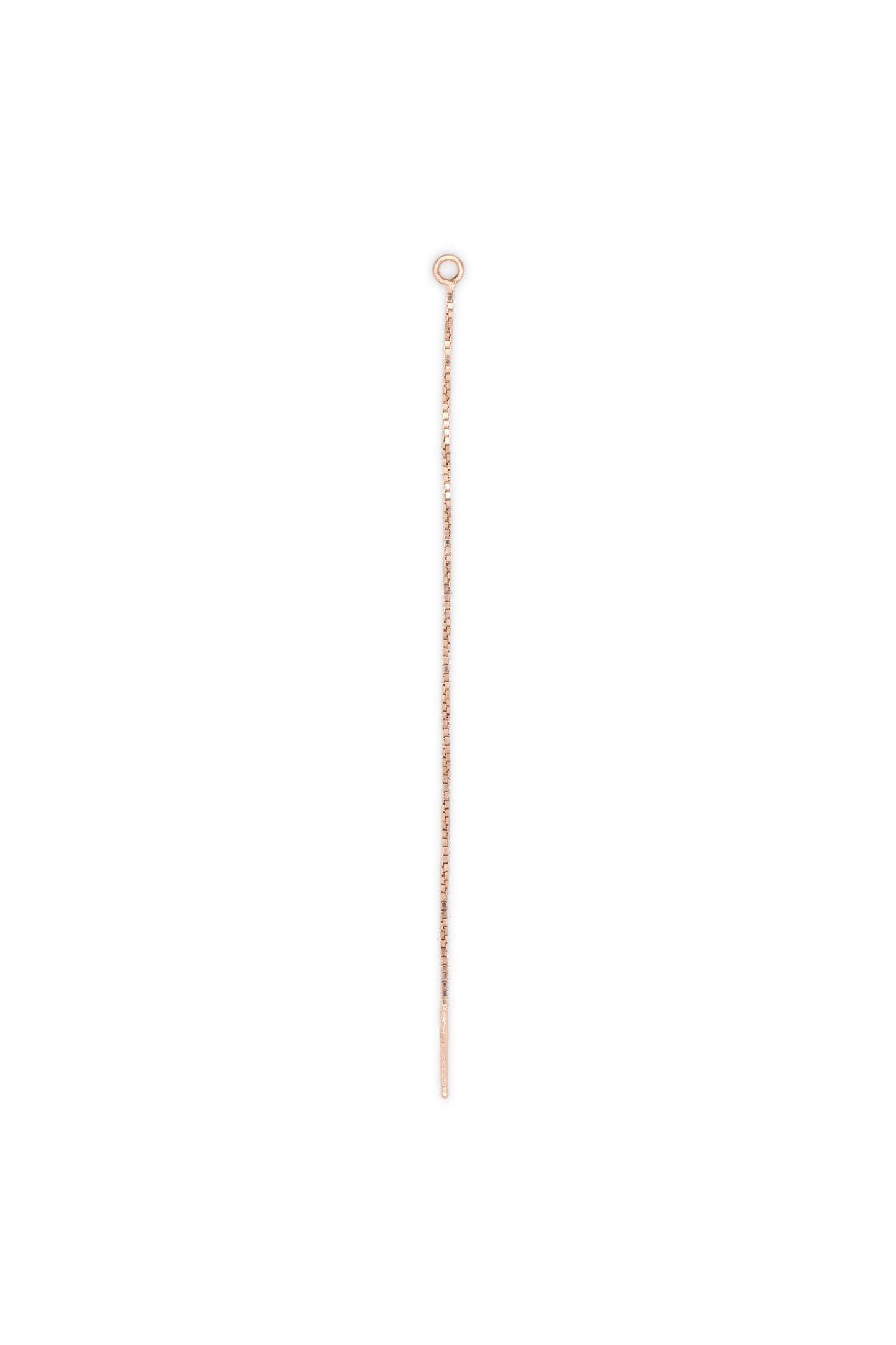 Orecchino FILO arg 925°°° placcato oro rosa 24k