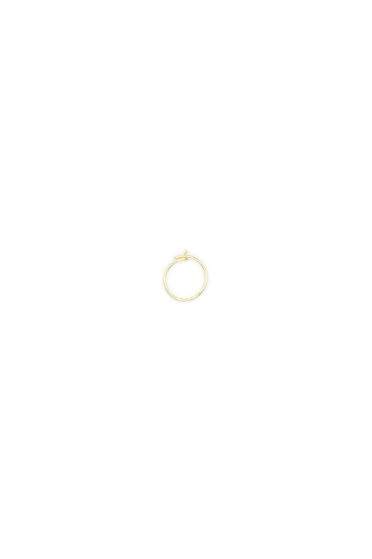 Orecchino HOOPS piccolo arg 925°°° placcato oro giallo 24k Ø 16 mm
