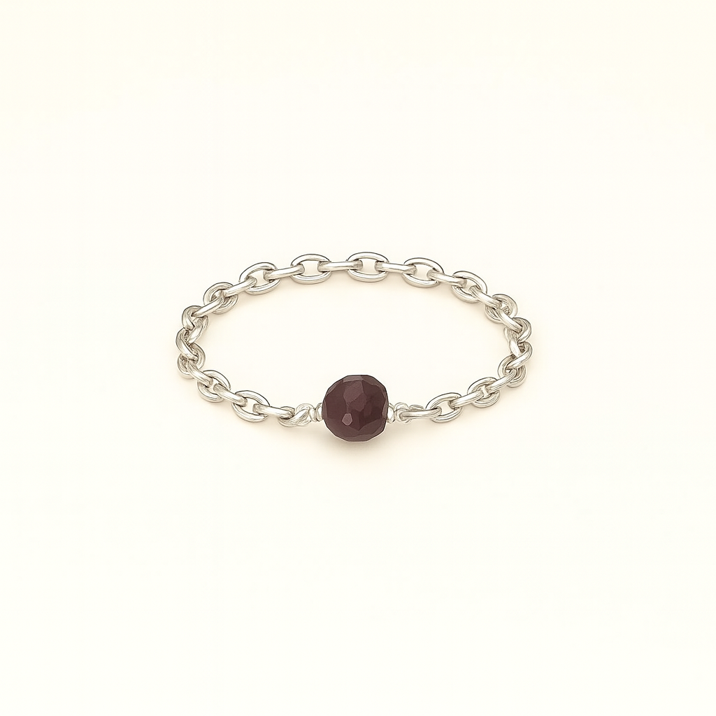 Anello catena argento 925°°°